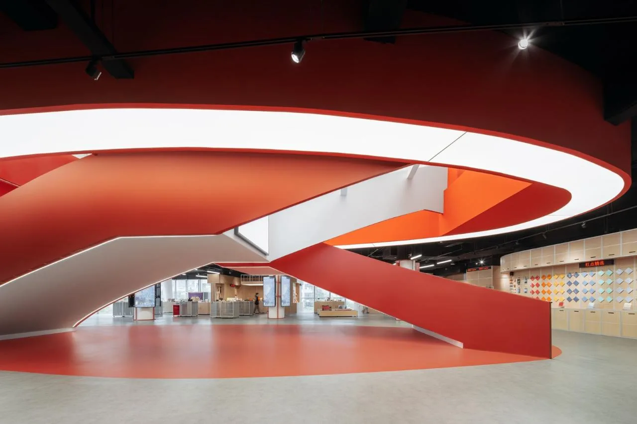 BIM Architecture | Red Dot Design Museum · Xiamen/STEPS Large Staircase Architecture