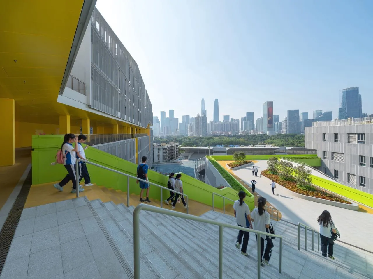 BIM Architecture | Futian Middle School Campus Design/reMIX Critical Studio
