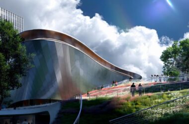 BIM Architecture: MAD Ma Yansong’s Latest Cloud Sports Center in Shijiazhuang-BIM WORLD