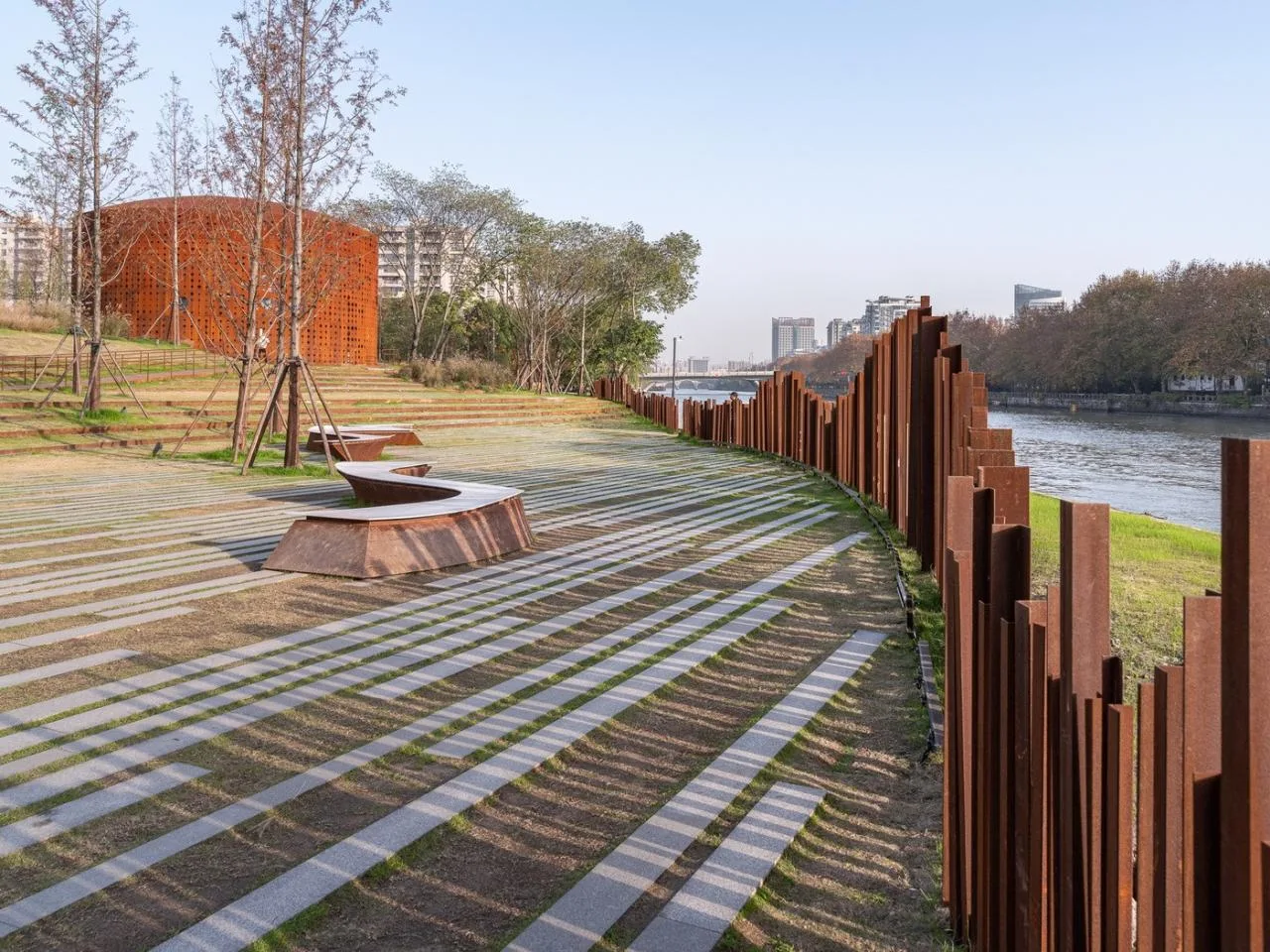 BIM Architecture | Hangzhou Xiaohe Park/Kengo Kuma Architectural Design Firm+Zhejiang University Institute