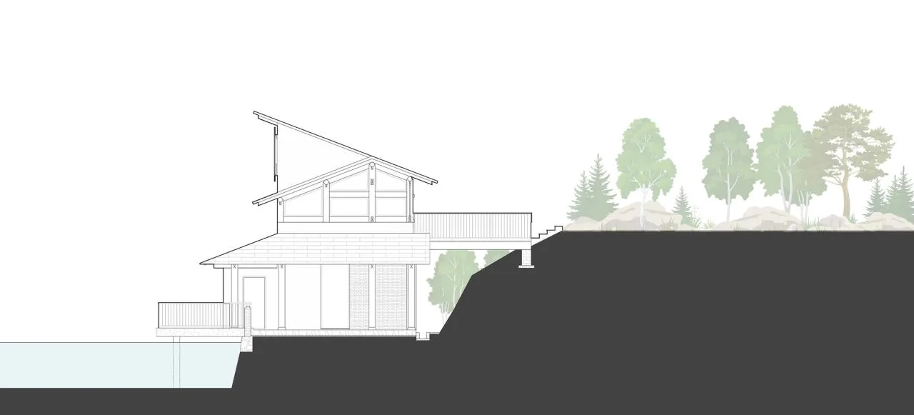 BIM Architecture | Dashali Rural Coffee Bookstore/Tour Building