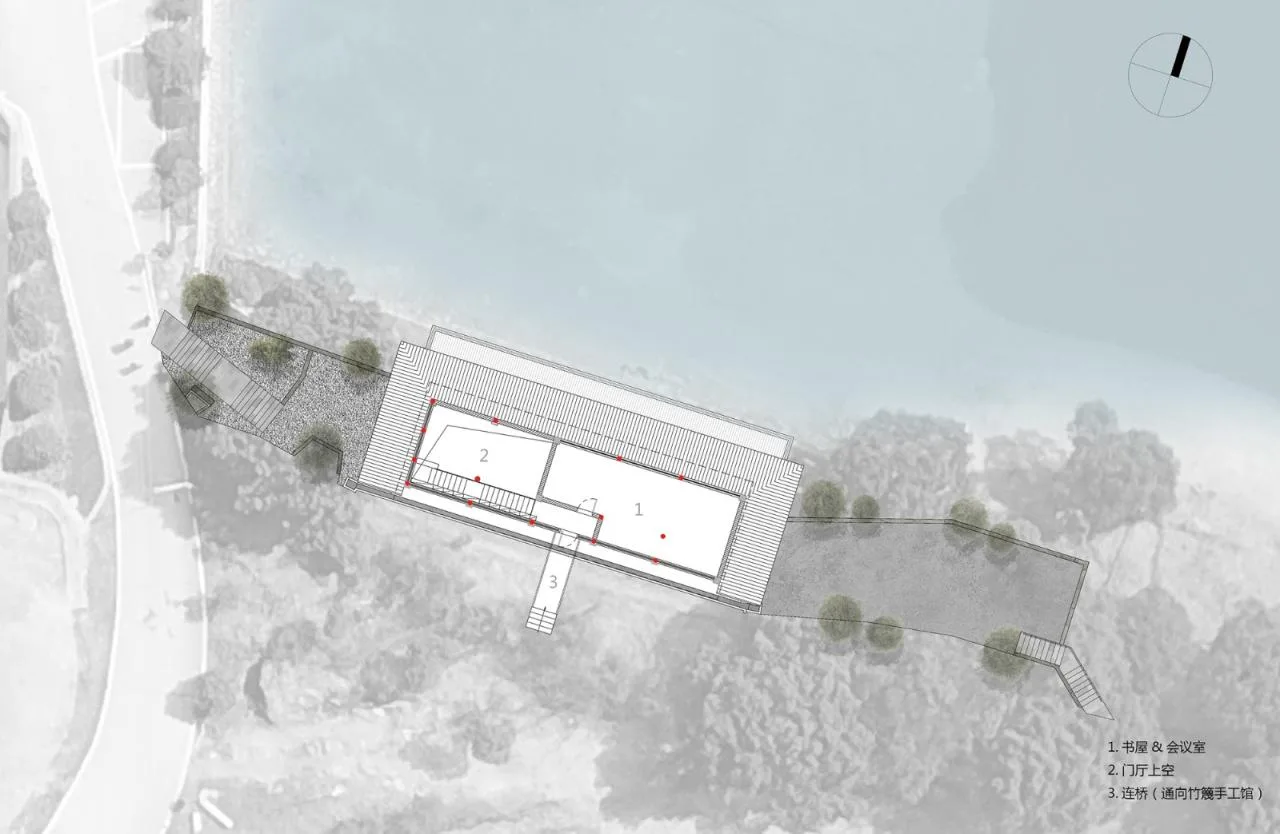 BIM Architecture | Dashali Rural Coffee Bookstore/Tour Building