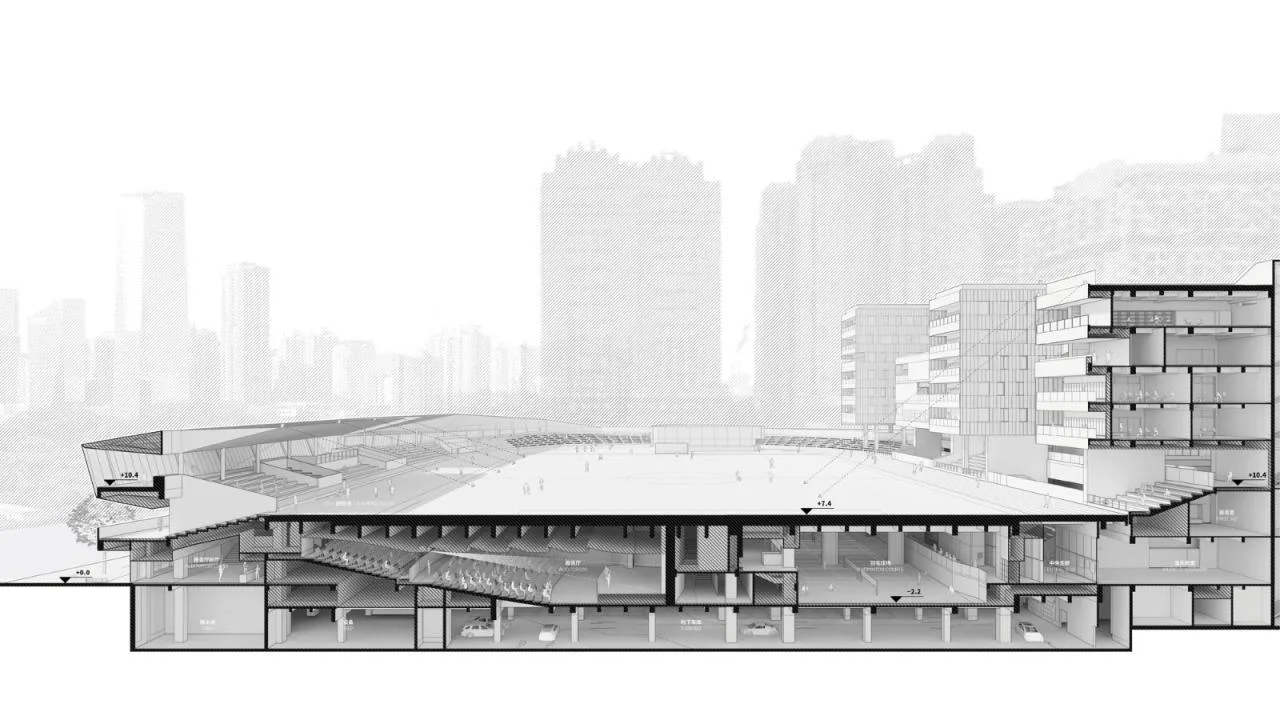 BIM Architecture | Futian Middle School Campus Design/reMIX Critical Studio