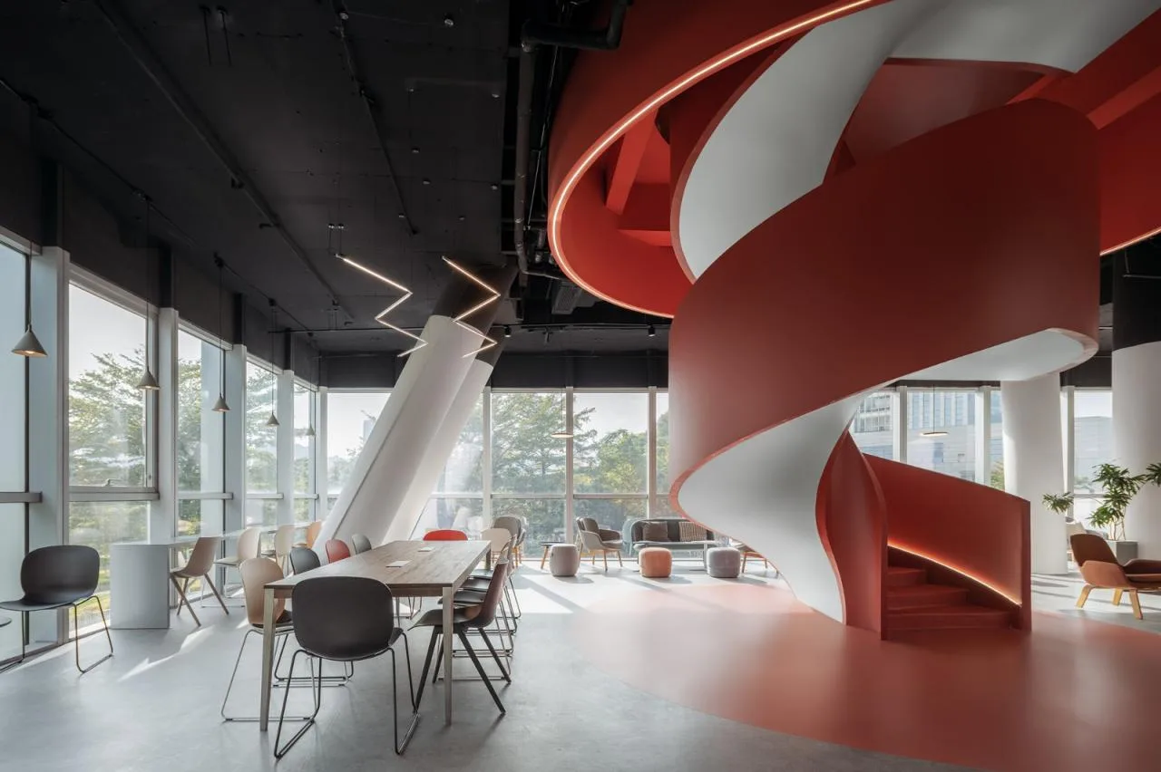 BIM Architecture | Red Dot Design Museum · Xiamen/STEPS Large Staircase Architecture