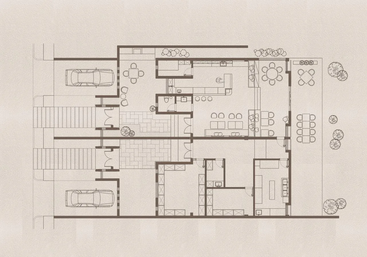 BIM Architecture | Yamaguchi's Courtyard/Chao Yu Design Firm