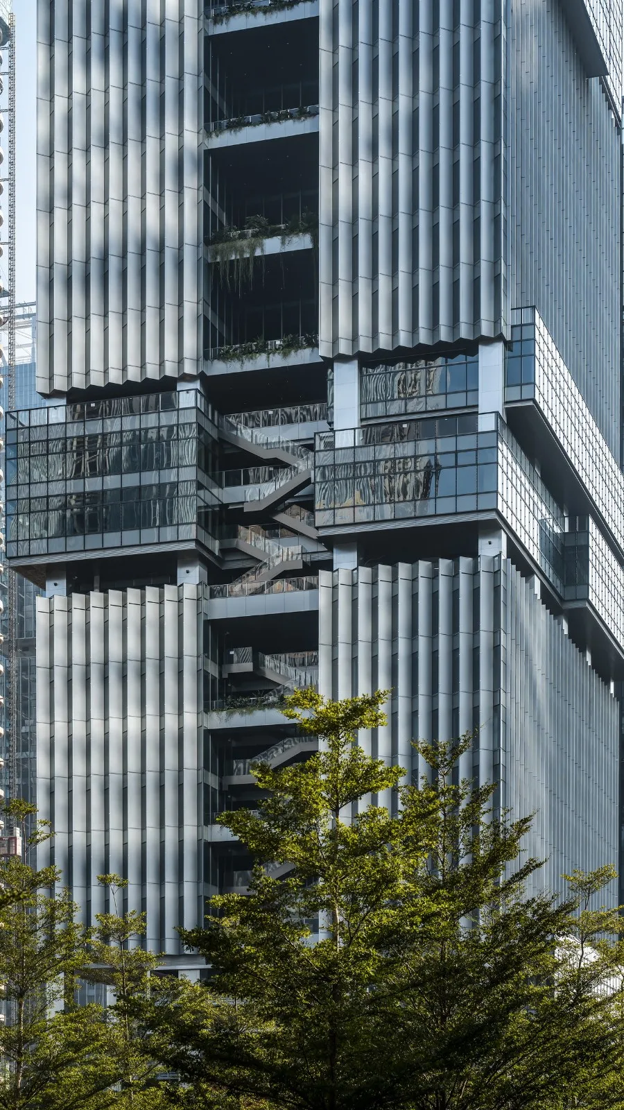 BIM Architecture | T33 Full time Center: Future Imagination and Expression of Human, Nature, and Technology/Aedas Architectural Design Firm