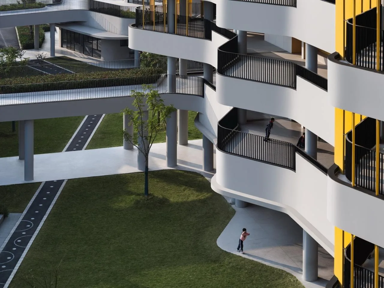 BIM Architecture | Shanghai Normal University Affiliated Qingpu Experimental School/BAU Architecture and Urban Design Firm