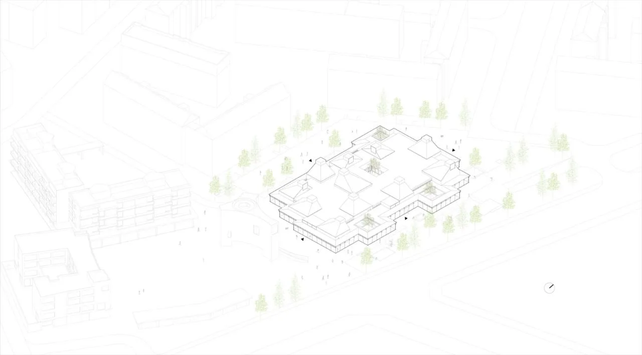 BIM Architecture | Anaya North Bank Market/Zhizheng Architecture Studio