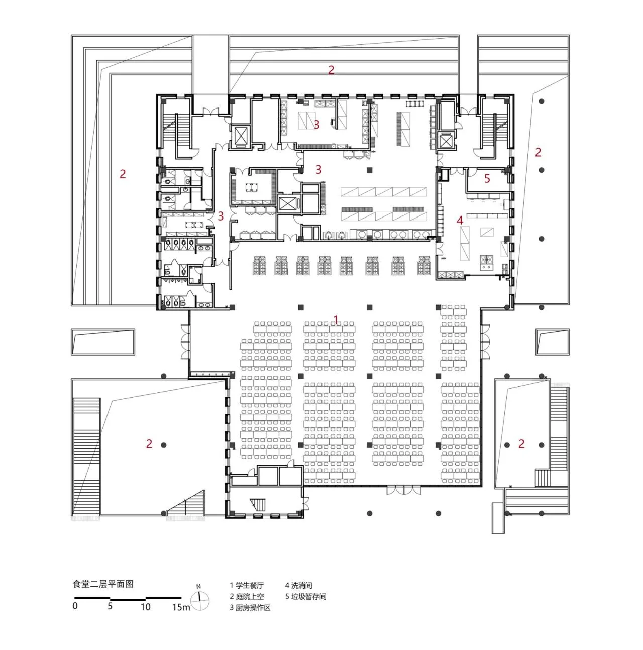 BIM Architecture | Jiangsu Meicun Senior High School Airport Branch/South China University of Technology Architectural Design and Research Institute