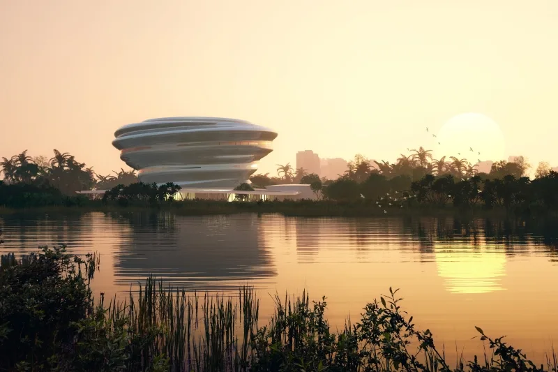 BIM Architecture | Hainan Science and Technology Museum/Ma Yansong MAD