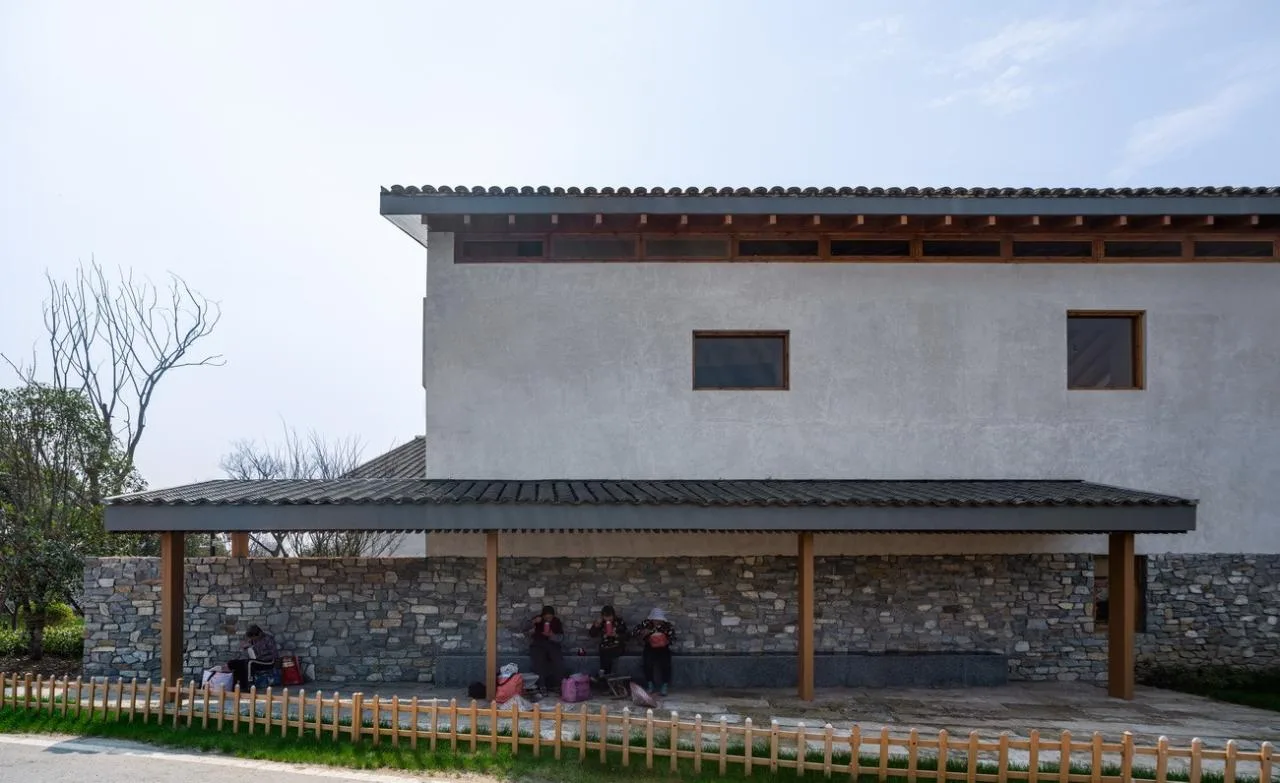 BIM Architecture | Longnan Village Bohong Bookstore/Forest Building