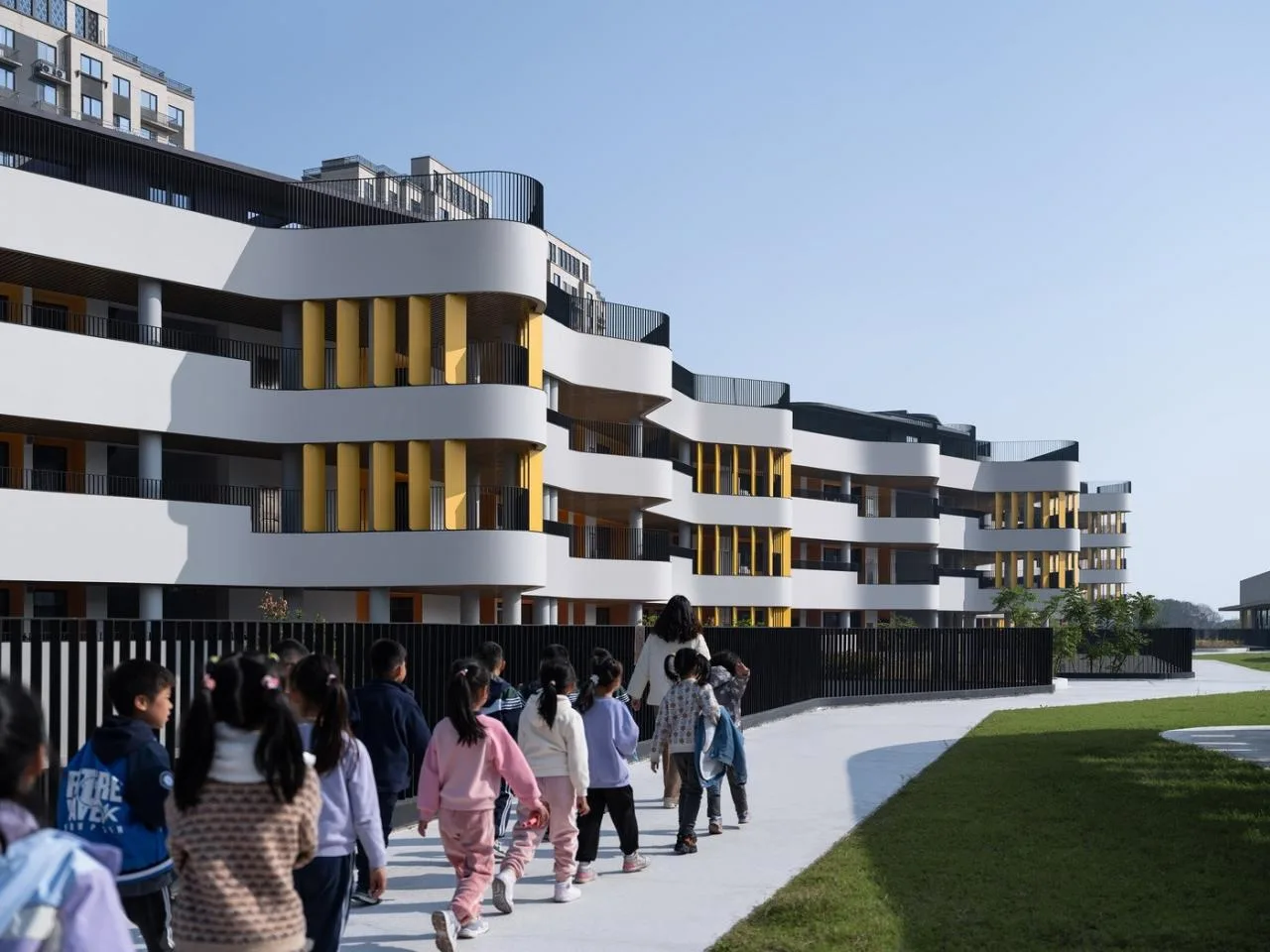 BIM Architecture | Shanghai Normal University Affiliated Qingpu Experimental School/BAU Architecture and Urban Design Firm