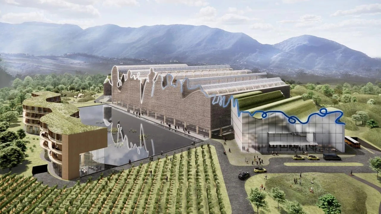 BIM Architecture | 'Tirana Albania Expo Center' Design Competition/Steven Holl