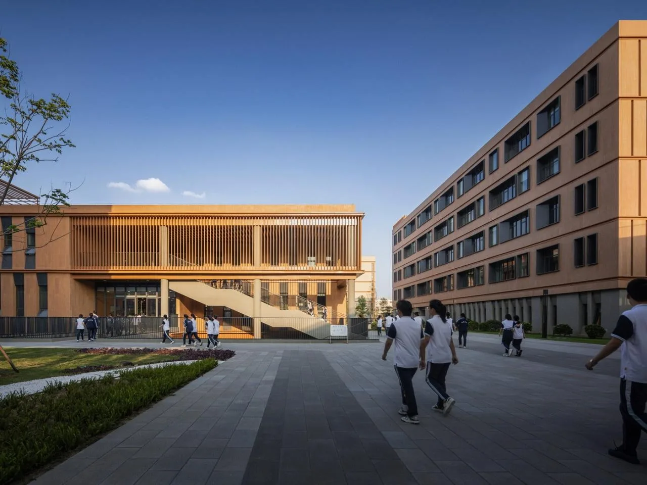 BIM Architecture | Jiangsu Meicun Senior High School Airport Branch/South China University of Technology Architectural Design and Research Institute