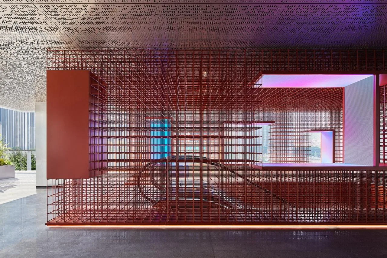 BIM Architecture | T33 Full time Center: Future Imagination and Expression of Human, Nature, and Technology/Aedas Architectural Design Firm
