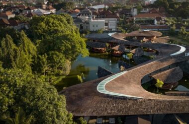 BIM Architecture: Talaga Sampireun Bali Restaurant by K-Thengono Design Studio-BIM WORLD