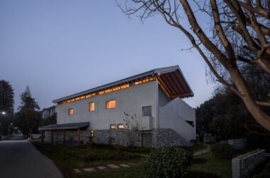 BIM Architecture: Longnan Village Bohong Bookstore and Forest Building-BIM WORLD