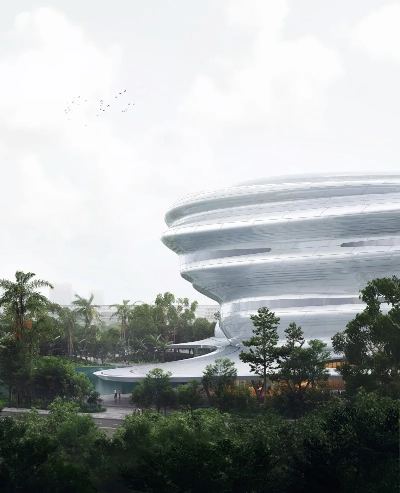 BIM Architecture | Hainan Science and Technology Museum/Ma Yansong MAD