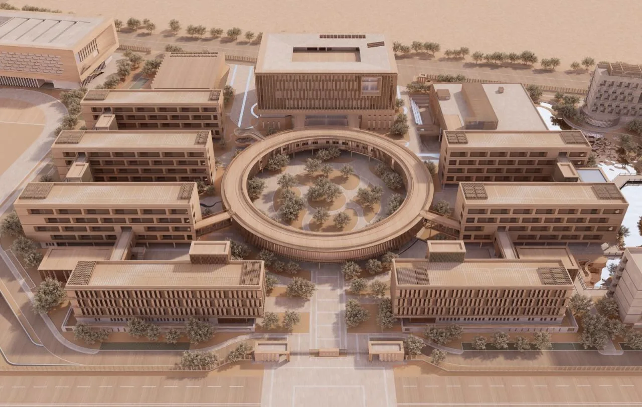 BIM Architecture | Jiangsu Meicun Senior High School Airport Branch/South China University of Technology Architectural Design and Research Institute