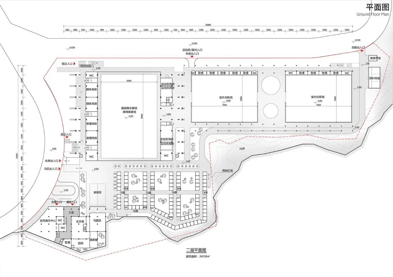 BIM Architecture | Shenzhen Guangming International Equestrian Center/Tanghua Architectural Design