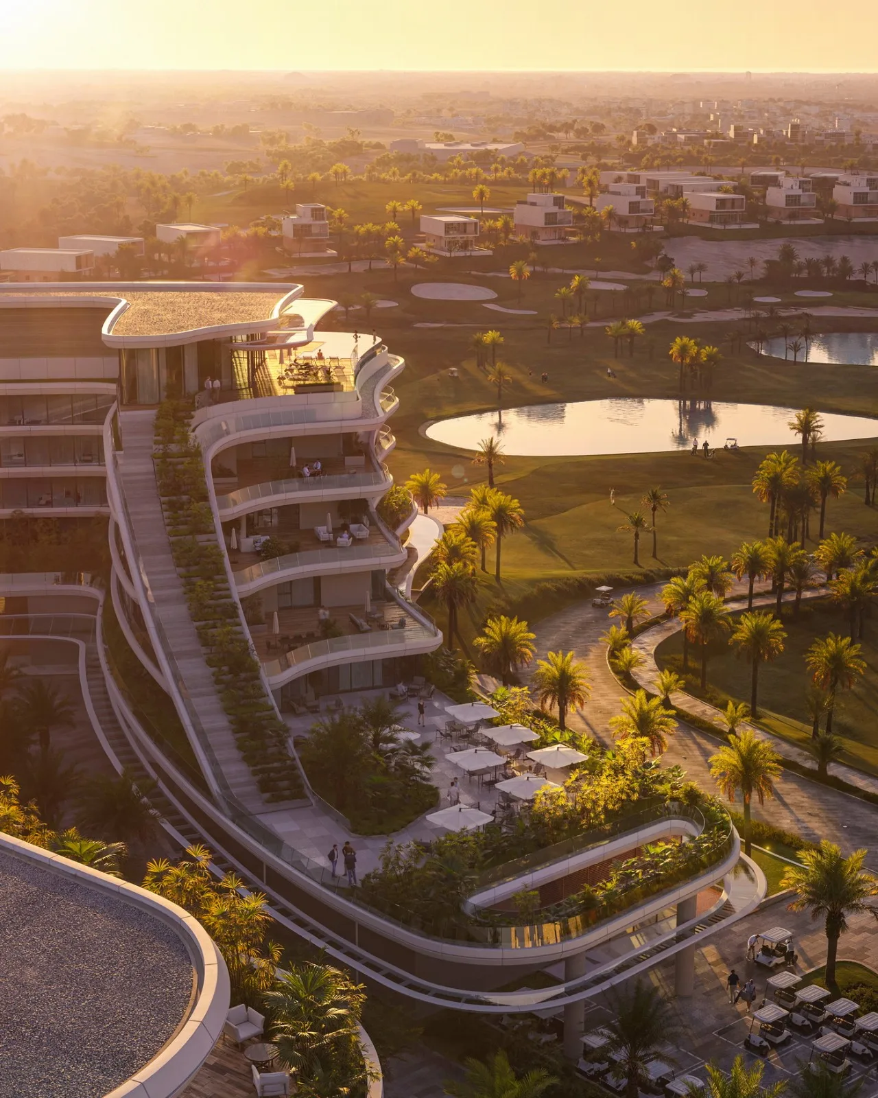 BIM Architecture | Creating a New Golf Experience and Modern Lifestyle for Muscat, Oman Destination: LA VIE/10 Design