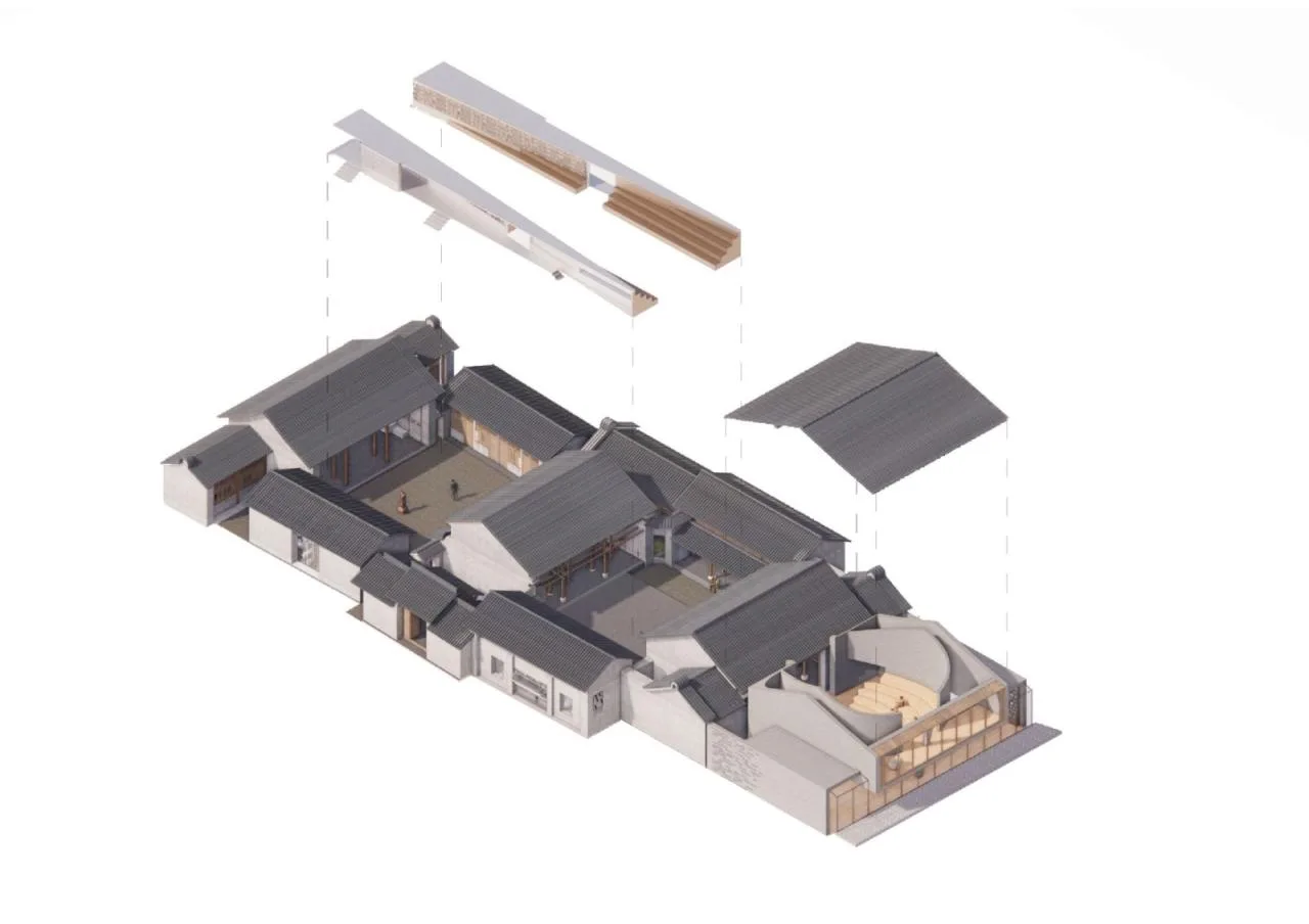 BIM Architecture | Pioneer Weishan Chongzheng Academy/Jing · Architectural Firm (TAO)