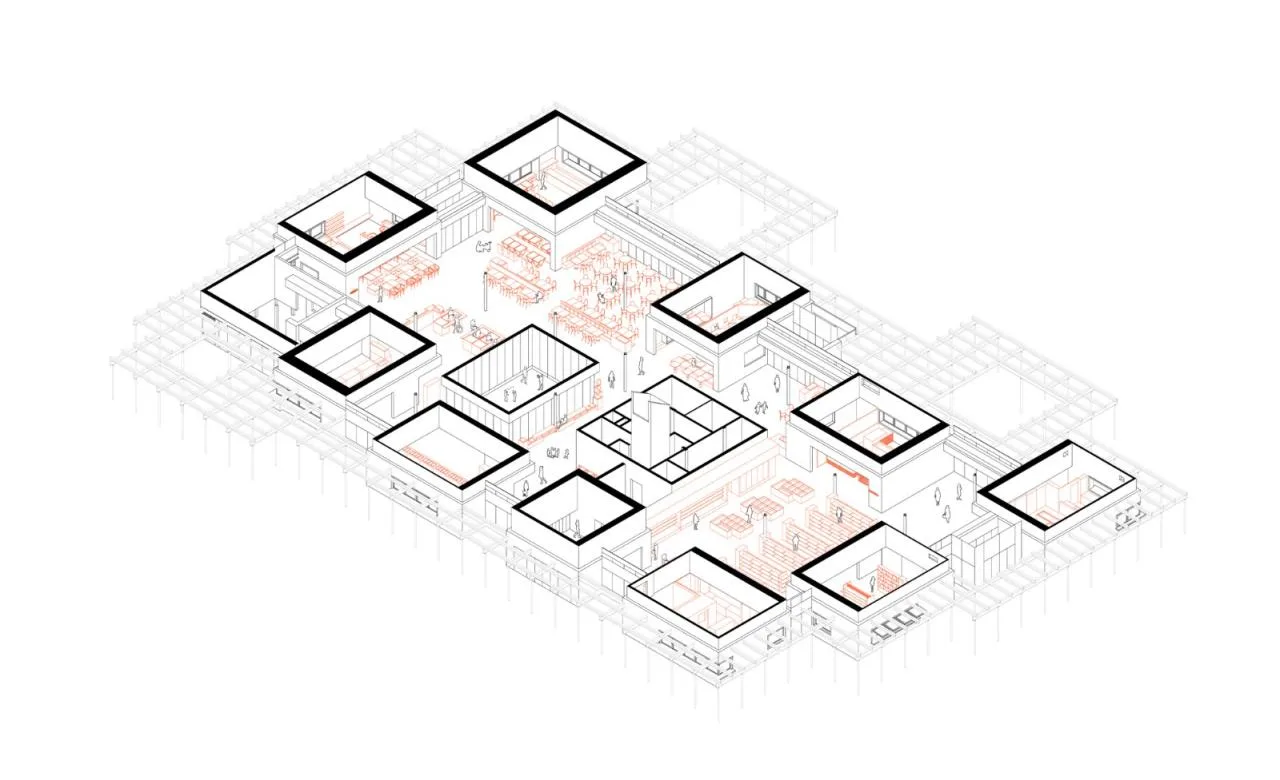 BIM Architecture | Anaya North Bank Market/Zhizheng Architecture Studio