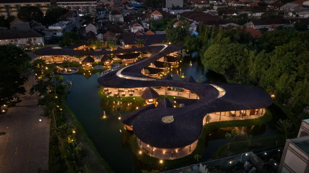 BIM Architecture | Talaga Sampireun Bali Restaurant/K-Thengono Design Studio