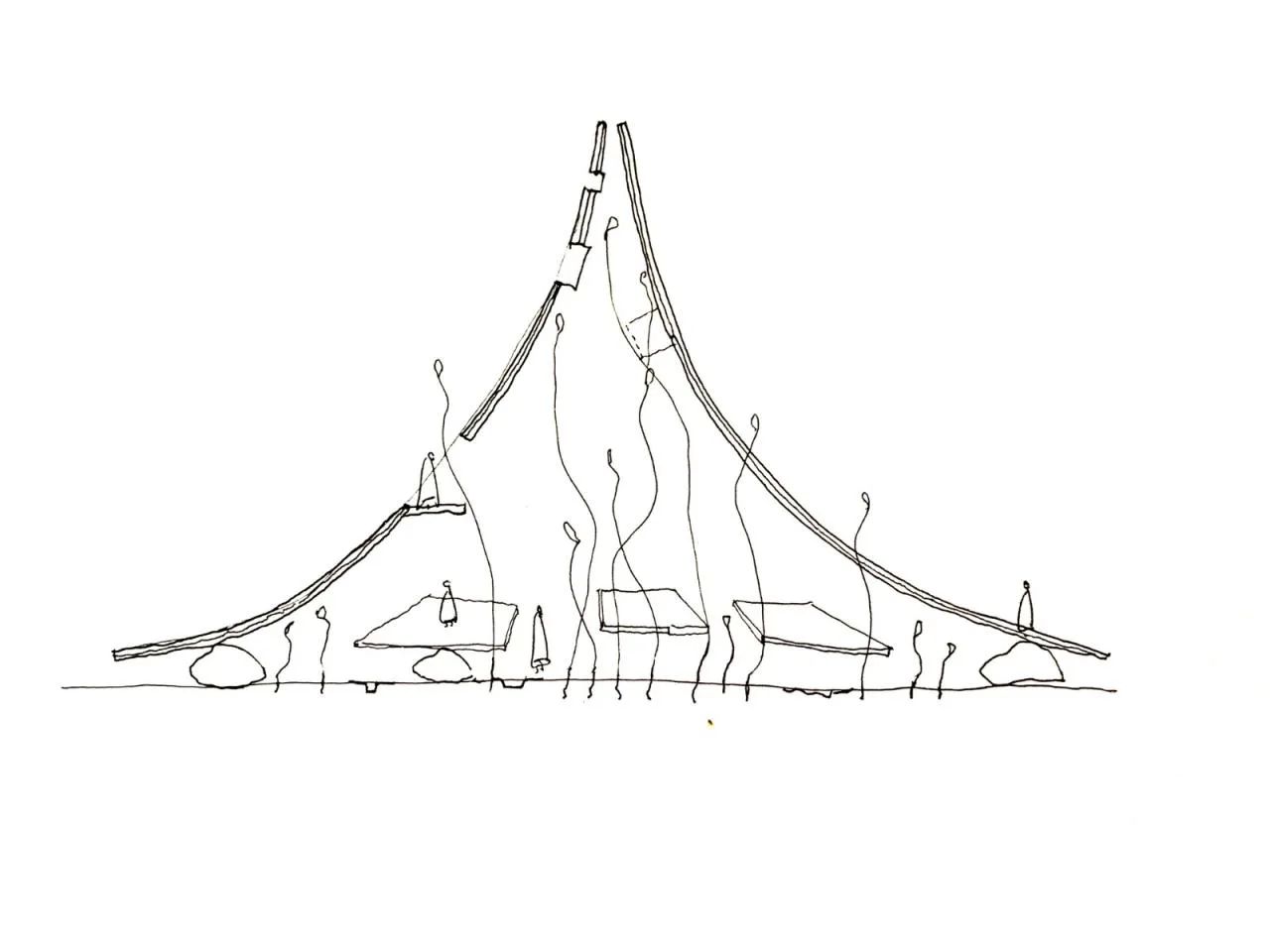 BIM Architecture | Healing Mountain/Du Yang Studio