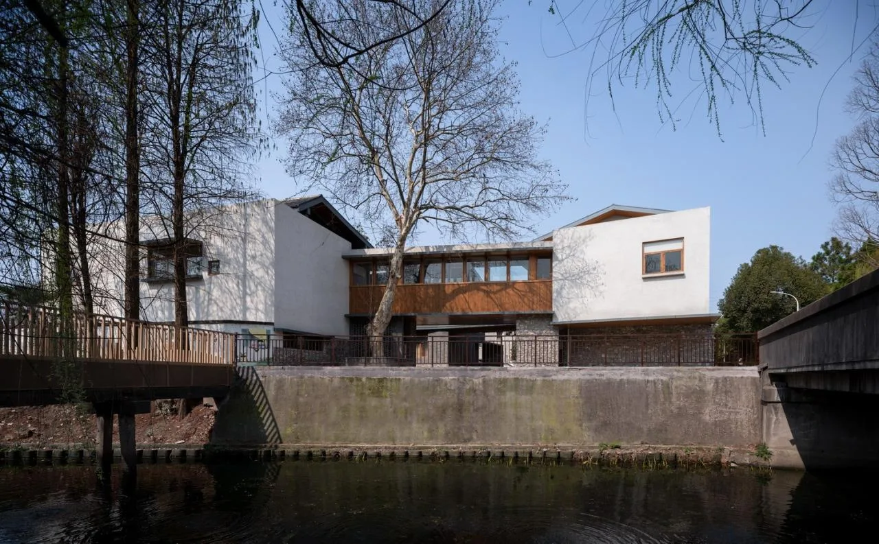 BIM Architecture | Longnan Village Party and Mass Center/Forest Building