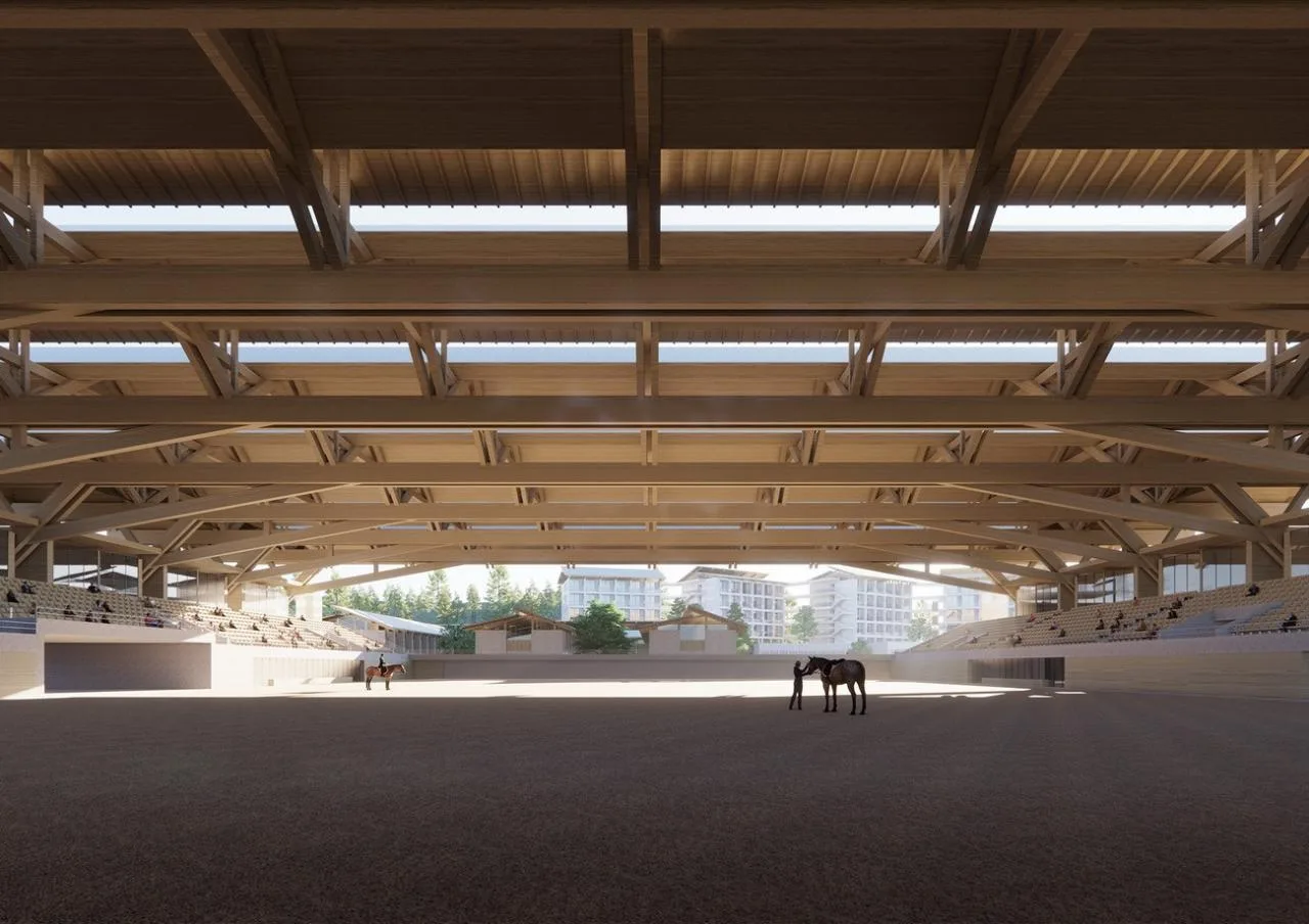 BIM Architecture | Shenzhen Guangming International Equestrian Center/Tanghua Architectural Design