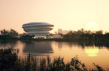 Hainan Science and Technology Museum by Ma Yansong MAD: A BIM Architecture Showcase-BIM WORLD