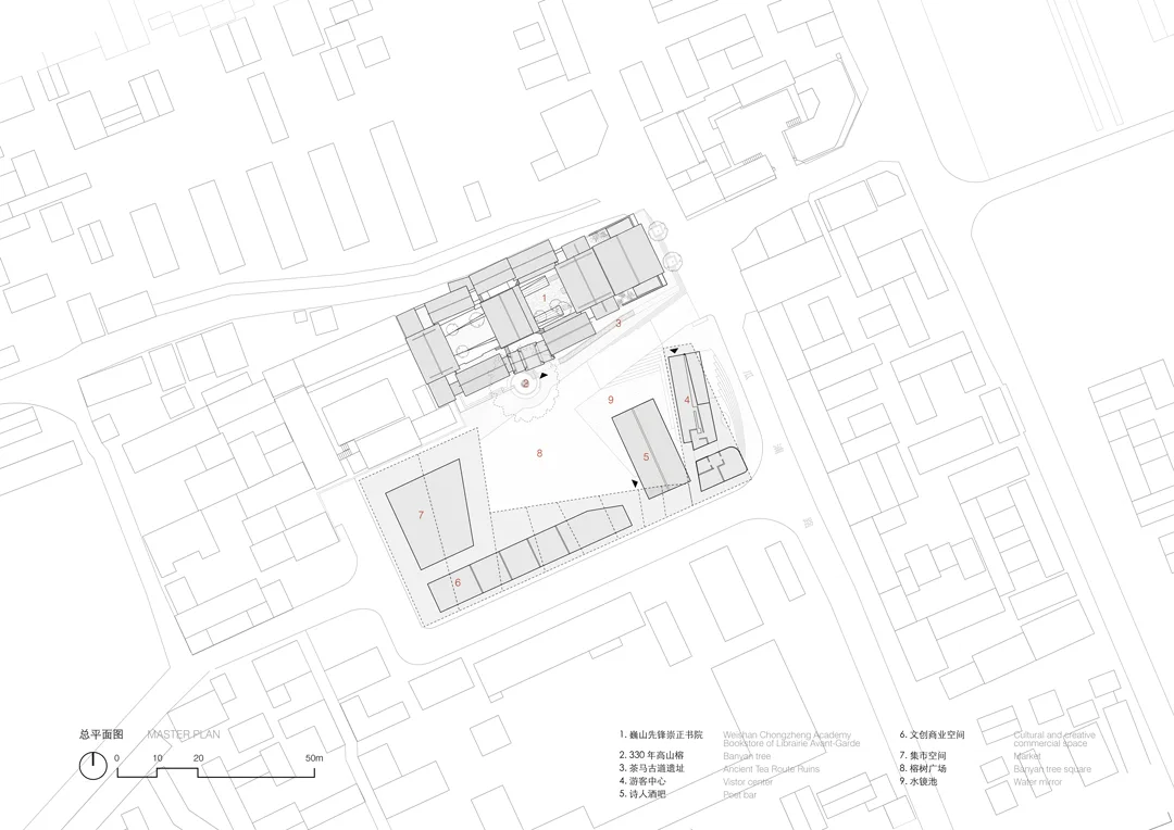BIM Architecture | Pioneer Weishan Chongzheng Academy/Jing · Architectural Firm (TAO)