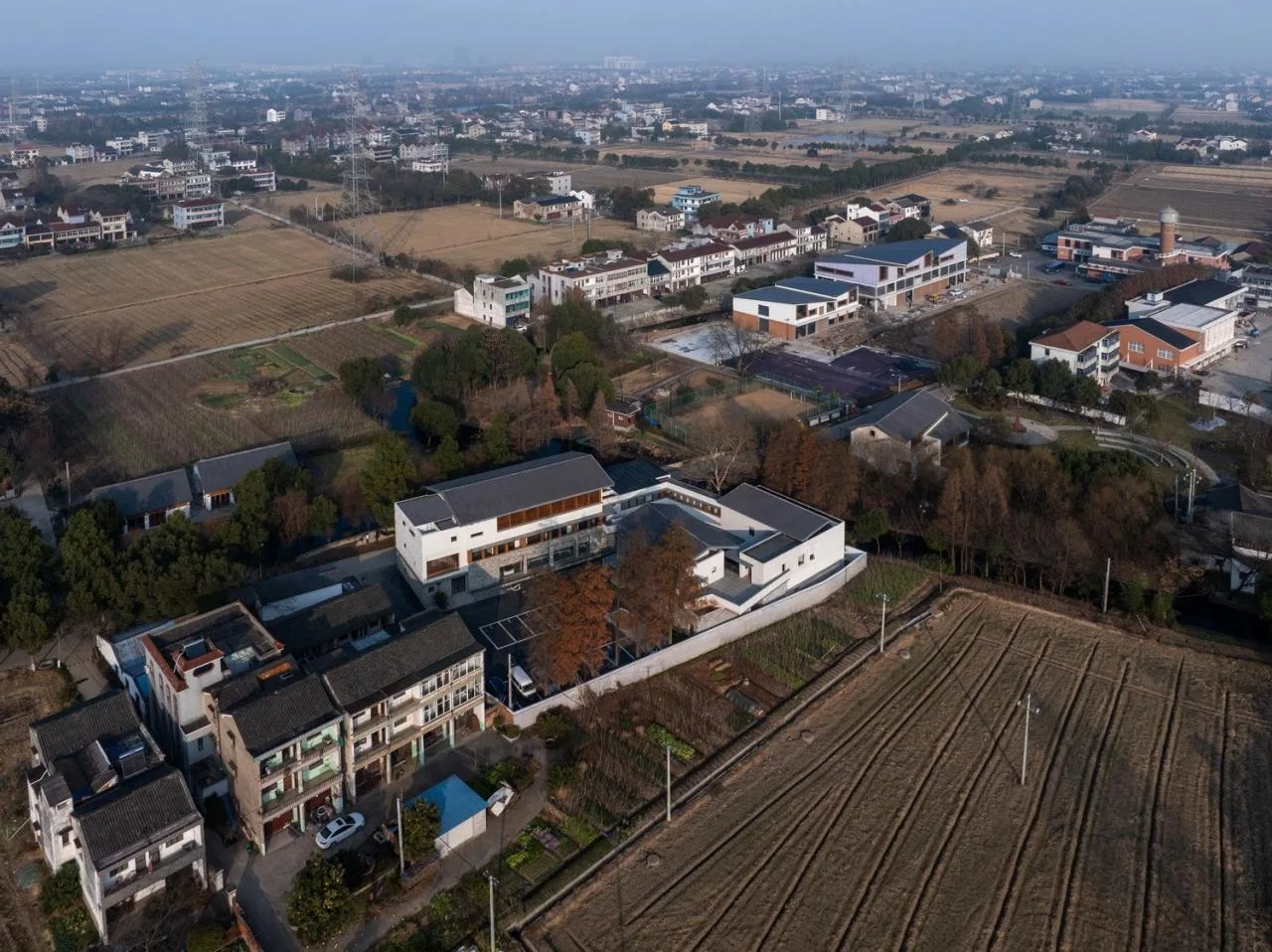 BIM Architecture | Longnan Village Party and Mass Center/Forest Building
