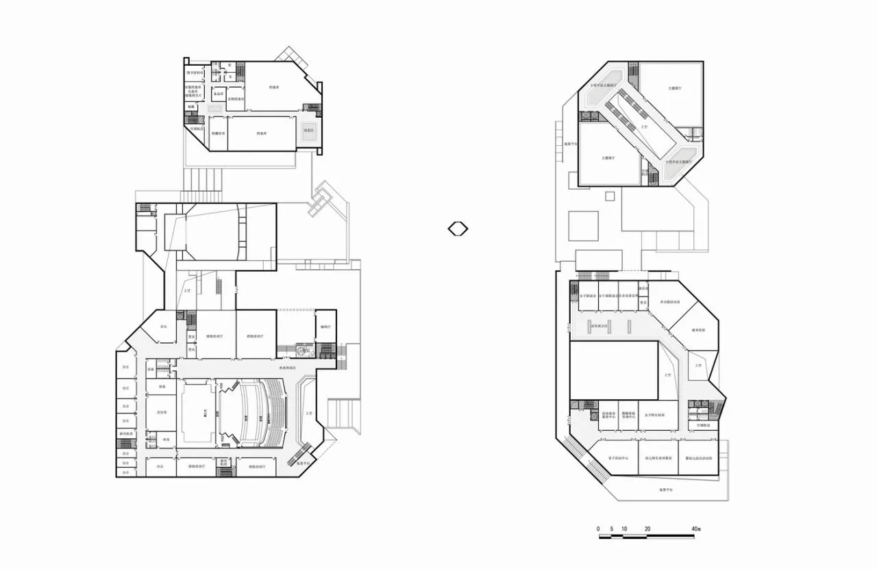 BIM Architecture | Yuncheng Cultural and Art Center, Heze City, Shandong Province/Gu Zhihong Studio, Tianjin University Design Institute