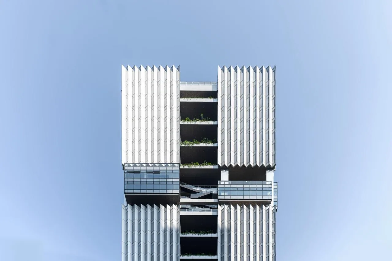BIM Architecture | T33 Full time Center: Future Imagination and Expression of Human, Nature, and Technology/Aedas Architectural Design Firm