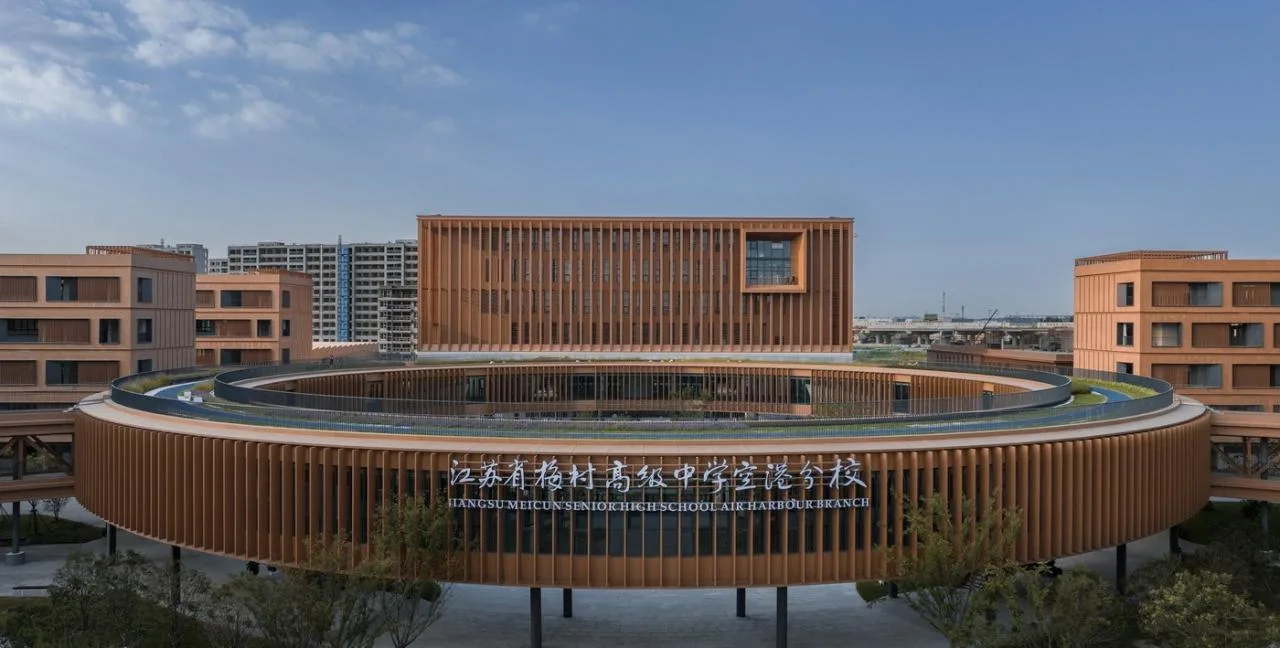 BIM Architecture | Jiangsu Meicun Senior High School Airport Branch/South China University of Technology Architectural Design and Research Institute