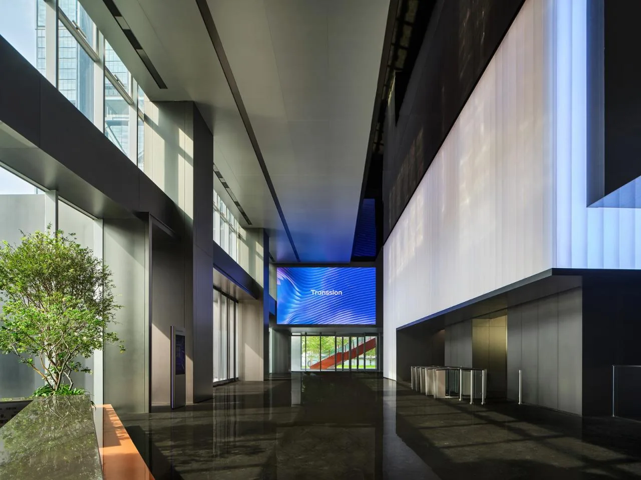 BIM Architecture | T33 Full time Center: Future Imagination and Expression of Human, Nature, and Technology/Aedas Architectural Design Firm