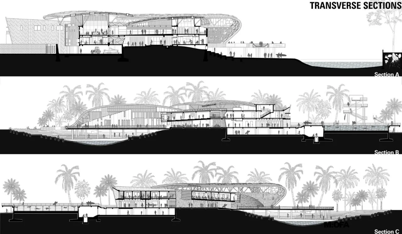 BIM Architecture | National Institute of Water Sports/M: OFA Studio
