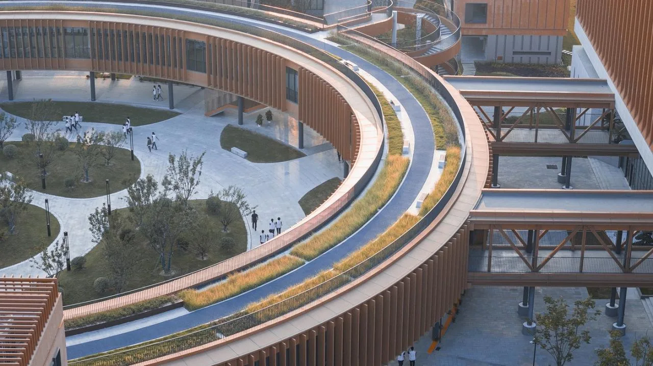 BIM Architecture | Jiangsu Meicun Senior High School Airport Branch/South China University of Technology Architectural Design and Research Institute
