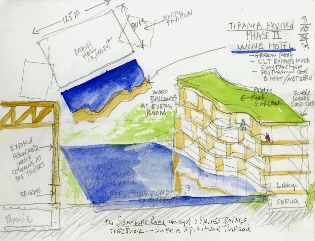 BIM Architecture | 'Tirana Albania Expo Center' Design Competition/Steven Holl