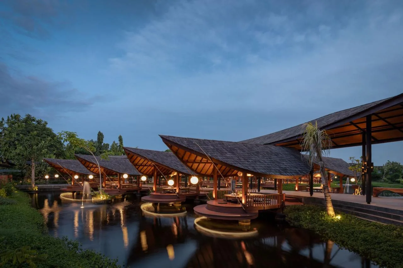 BIM Architecture | Talaga Sampireun Bali Restaurant/K-Thengono Design Studio