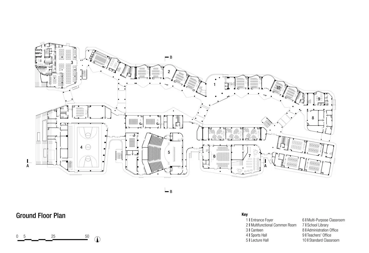 BIM Architecture | Shanghai Normal University Affiliated Qingpu Experimental School/BAU Architecture and Urban Design Firm