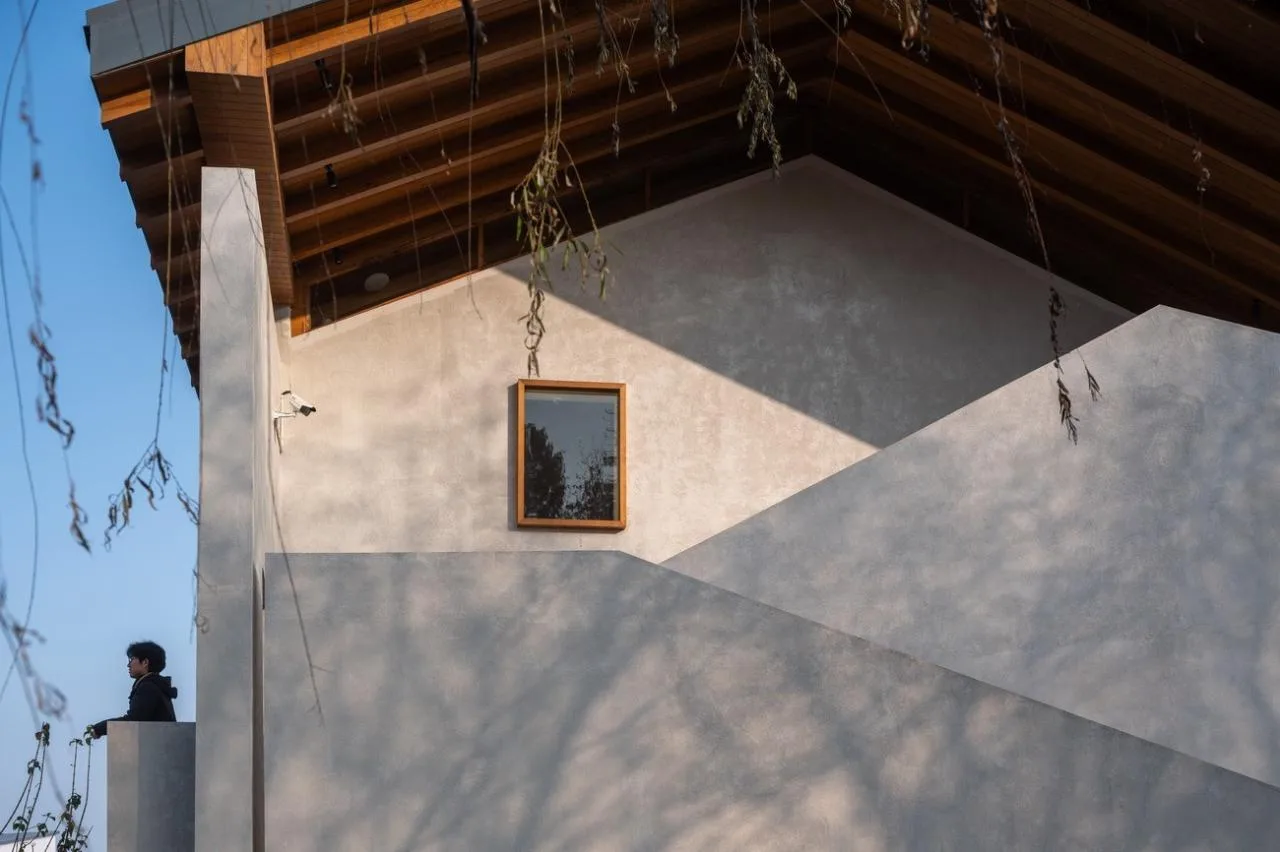 BIM Architecture | Longnan Village Bohong Bookstore/Forest Building