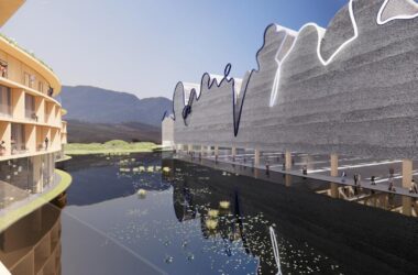 BIM Architecture: Design Competition Entry for Tirana Albania Expo Center by Steven Holl-BIM WORLD