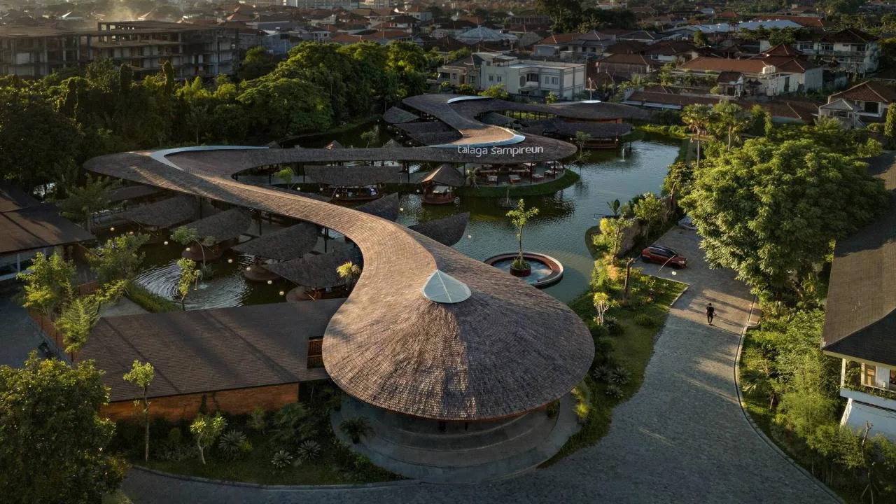BIM Architecture | Talaga Sampireun Bali Restaurant/K-Thengono Design Studio