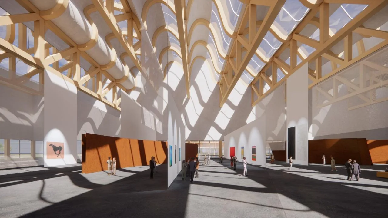BIM Architecture | 'Tirana Albania Expo Center' Design Competition/Steven Holl