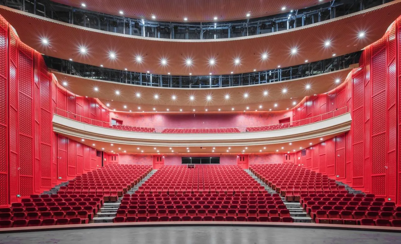 BIM Architecture | Yuncheng Cultural and Art Center, Heze City, Shandong Province/Gu Zhihong Studio, Tianjin University Design Institute