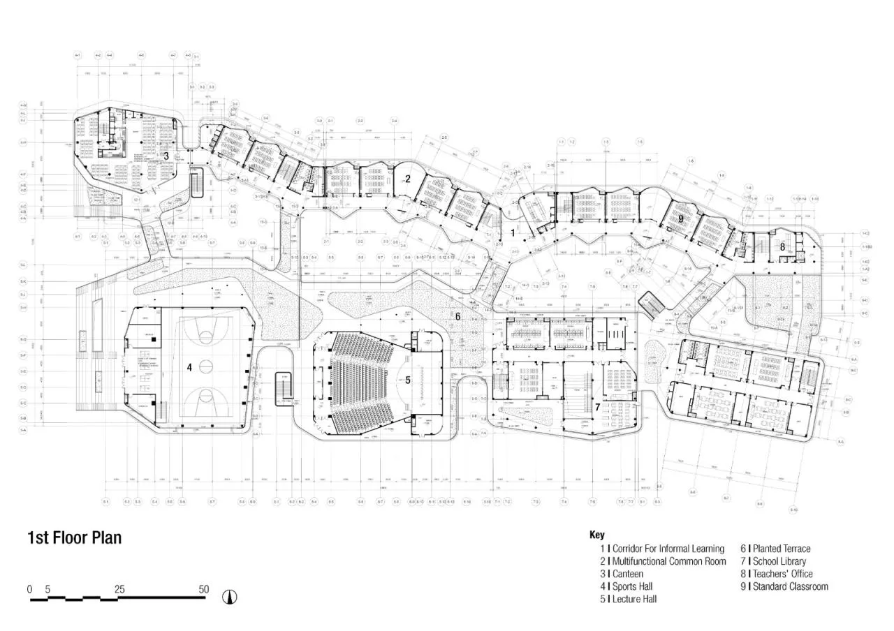 BIM Architecture | Shanghai Normal University Affiliated Qingpu Experimental School/BAU Architecture and Urban Design Firm