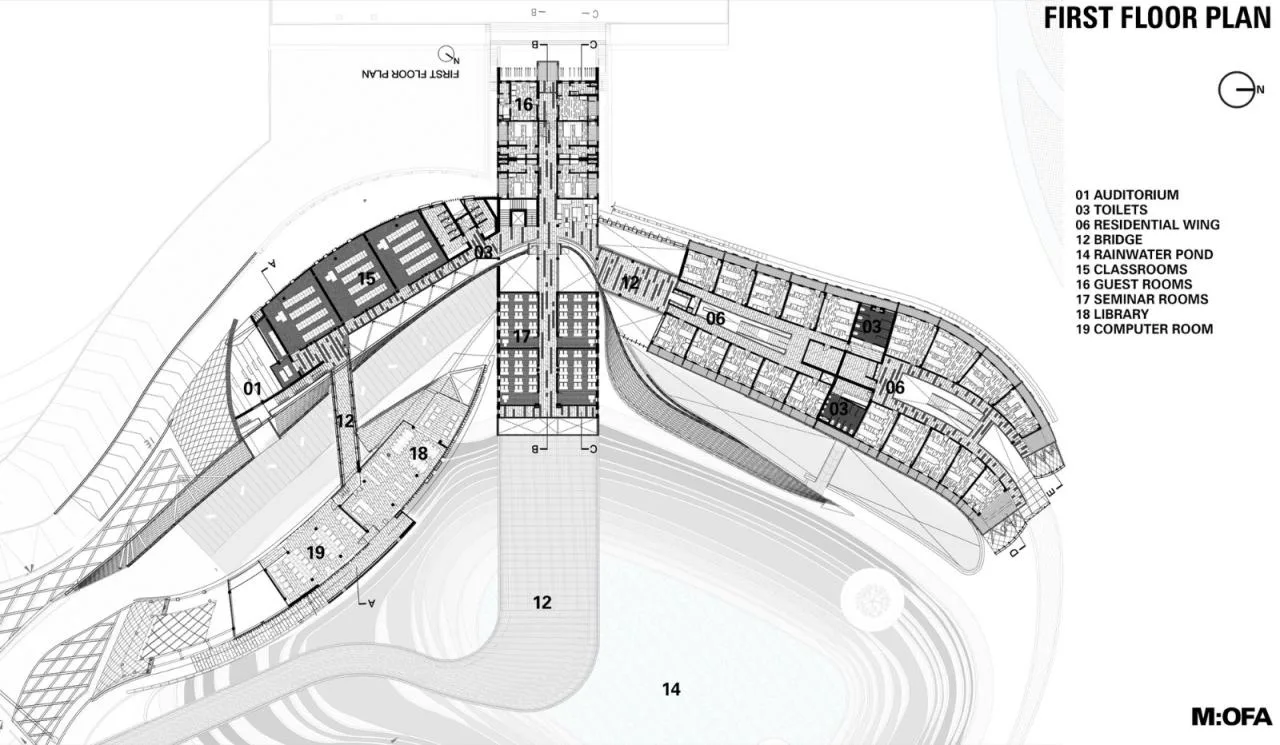 BIM Architecture | National Institute of Water Sports/M: OFA Studio